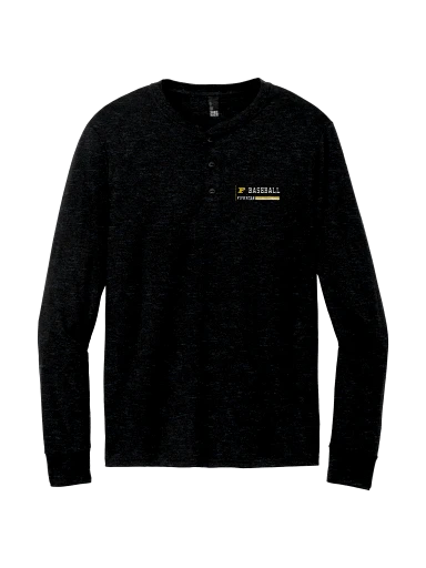 District Perfect Tri Long Sleeve Henley preview, front