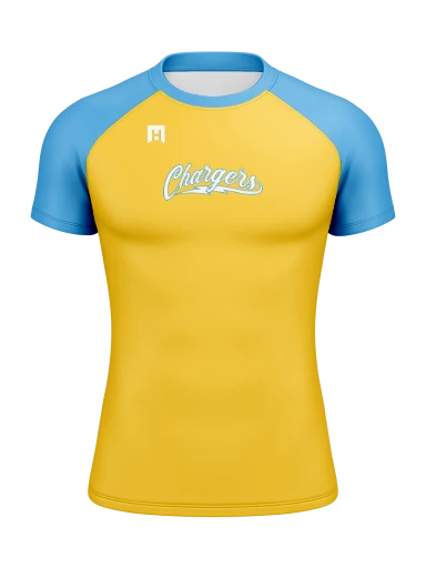 Men’s Compression Raglan Rash Guard preview, front