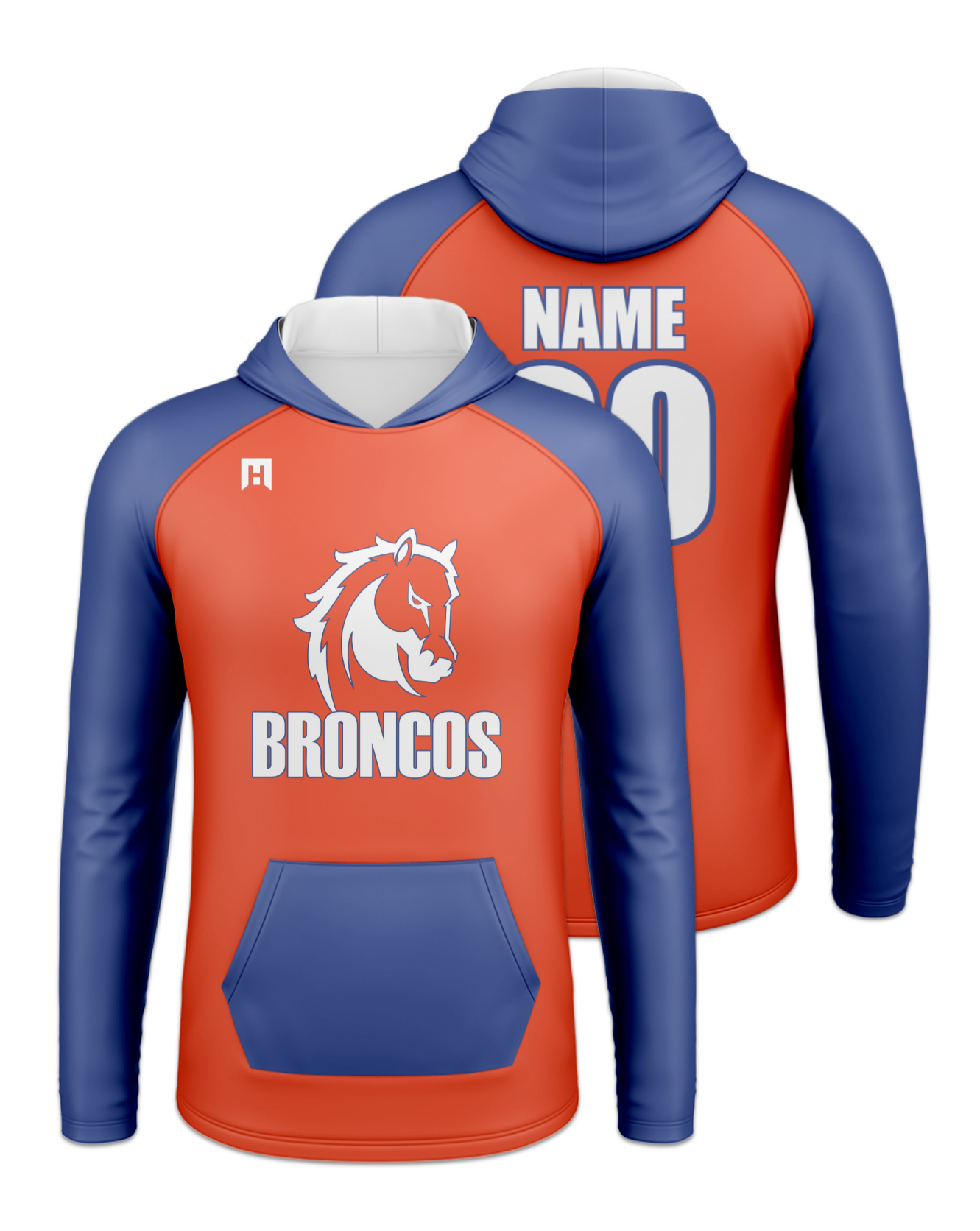 Rendered product preview, stack