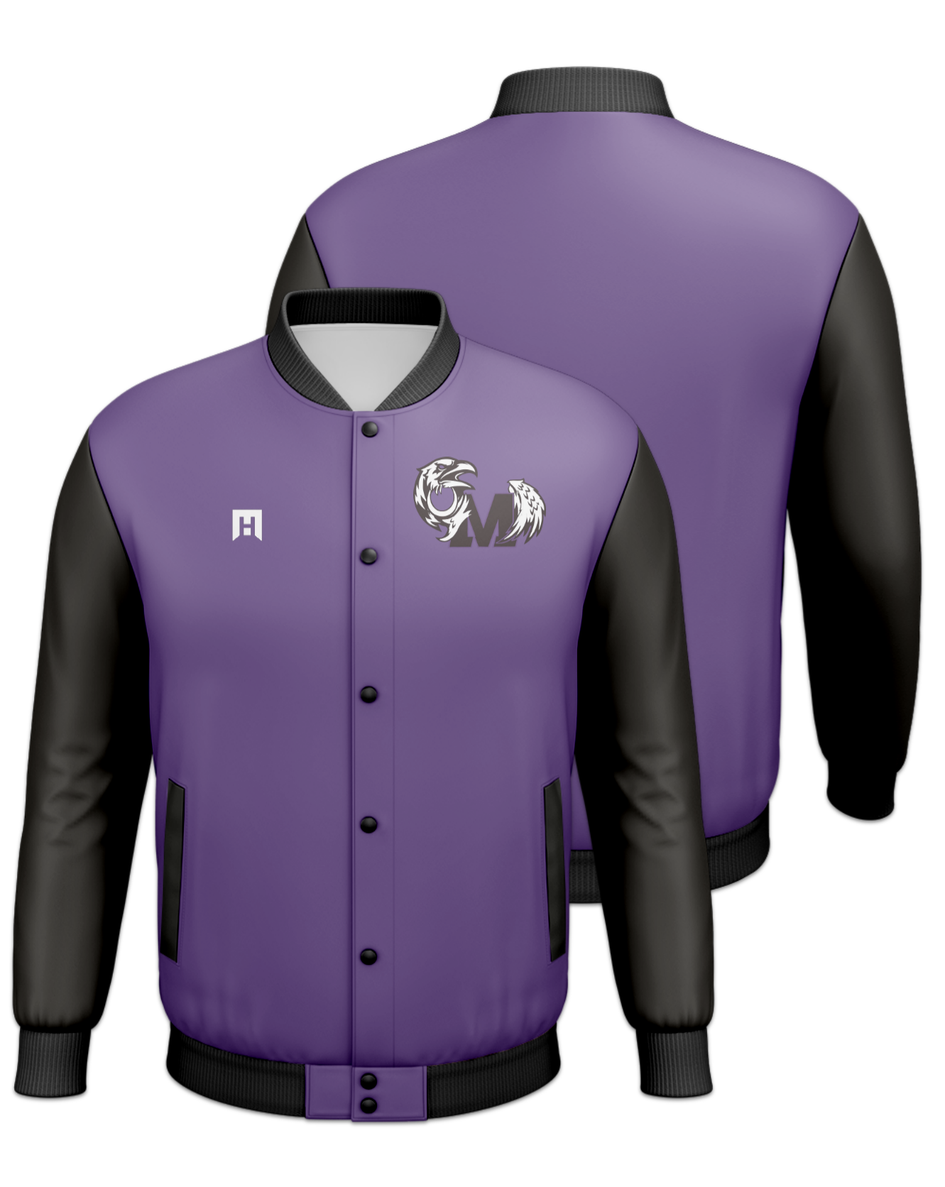 Rendered product preview, stack