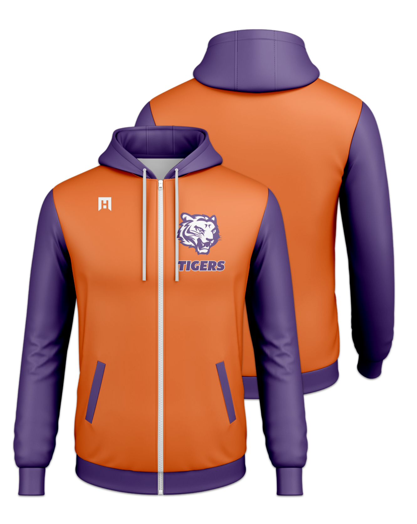 Rendered product preview, stack