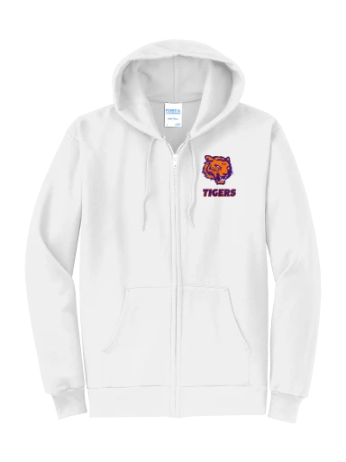 GVYF Tigers Core Fleece Full-Zip Hooded Sweatshirt preview, front