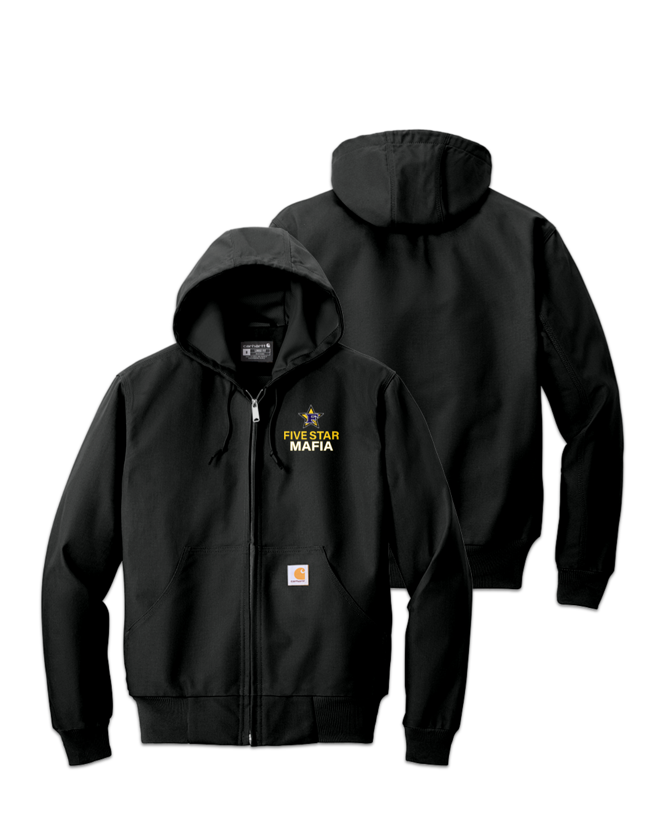 Rendered product preview, stack