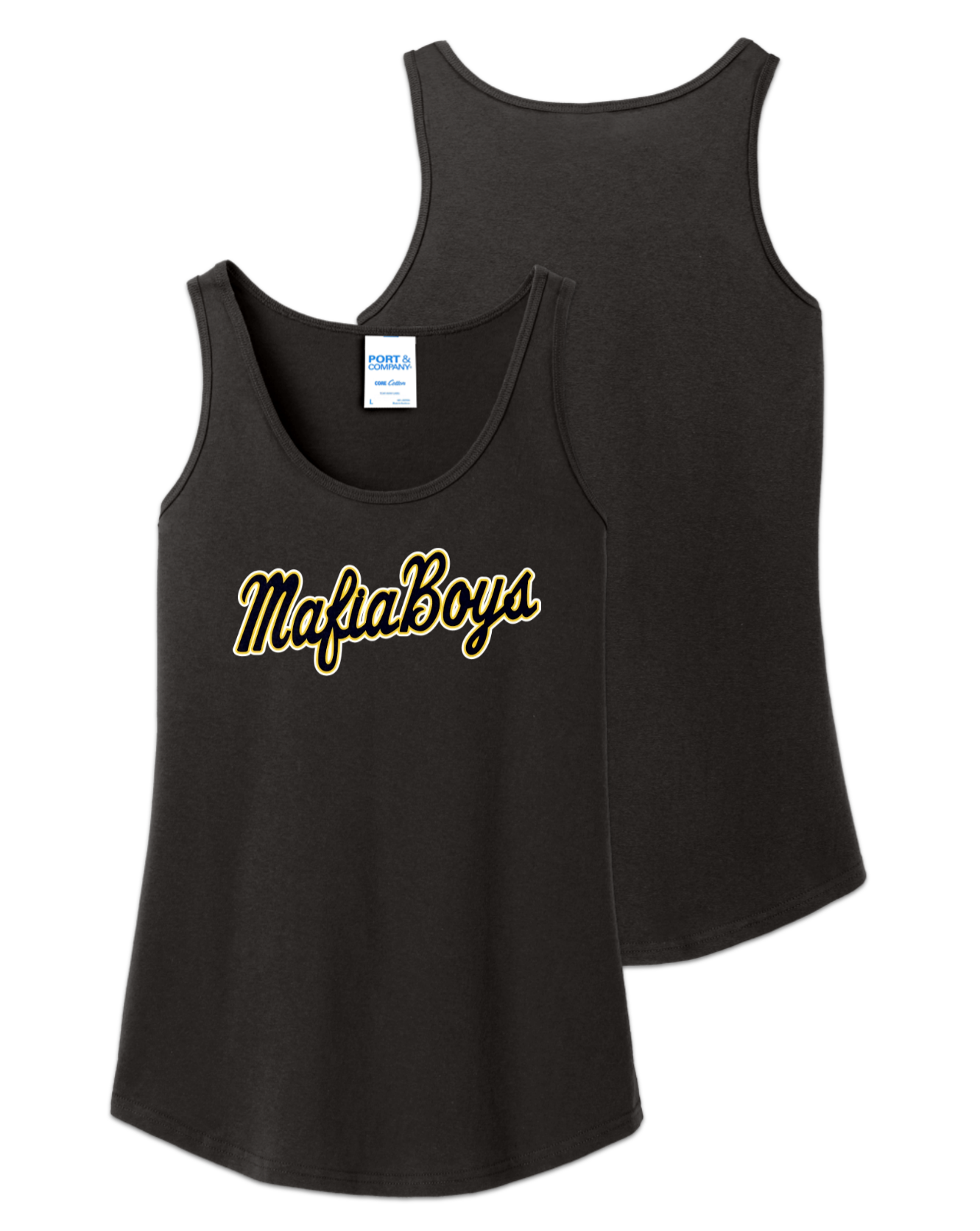 Rendered product preview, stack