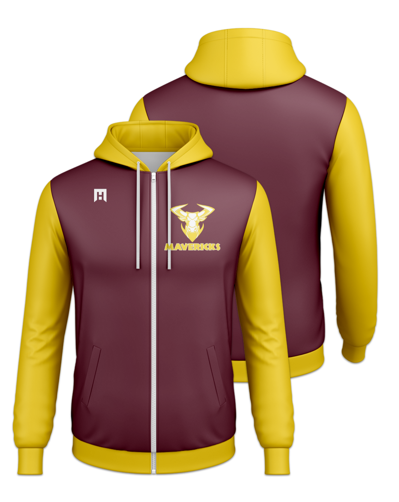 Rendered product preview, stack