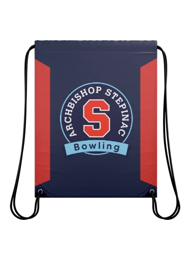 Sublimated Drawstring Bag - 14" x 18" preview, front