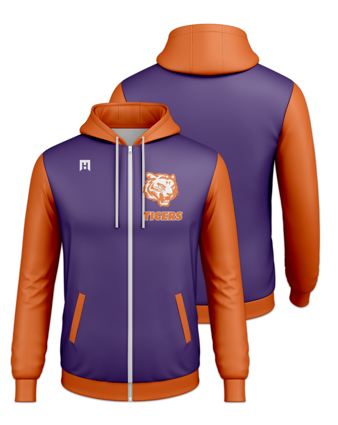 Rendered product preview, stack