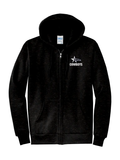 GVYF Cowboys Core Fleece Full-Zip Hooded Sweatshirt preview, front