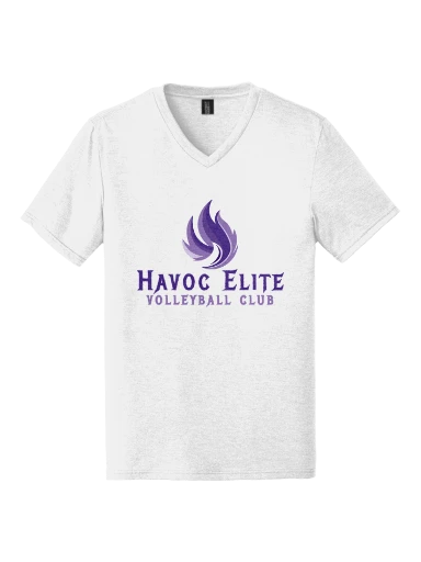 District Perfect Tri V-Neck Tee preview, front