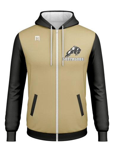 Full Zip Poly Fleece Hoodie preview, front