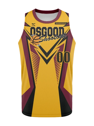 HS Basketball Jersey Gold preview, front
