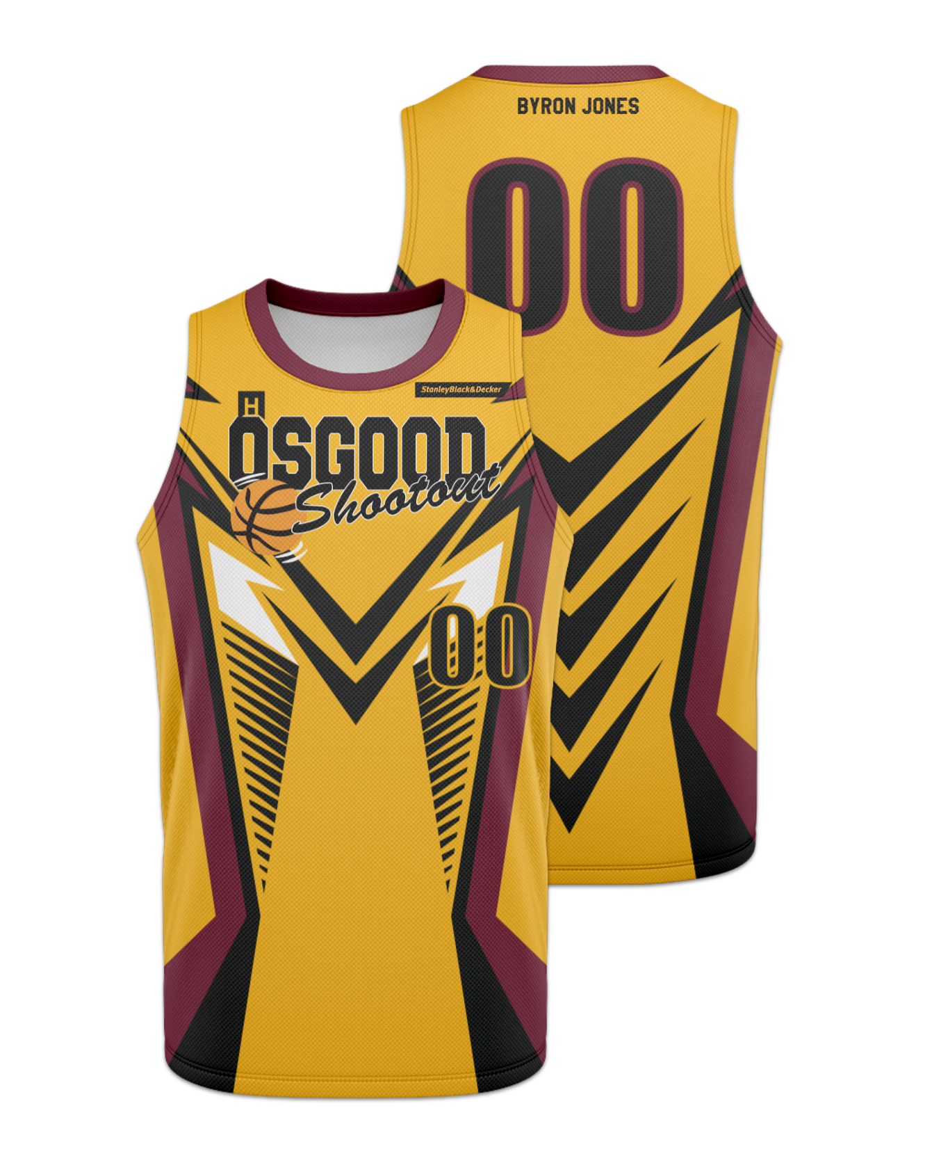 Rendered product preview, stack