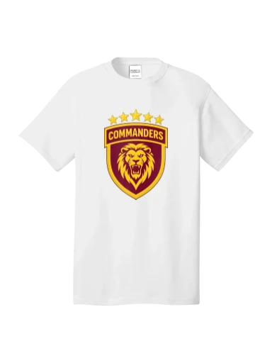 GVYF Commanders Core Cotton Tee preview, front