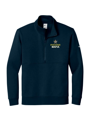 Nike Club Fleece Sleeve Swoosh 1/2-Zip preview, front