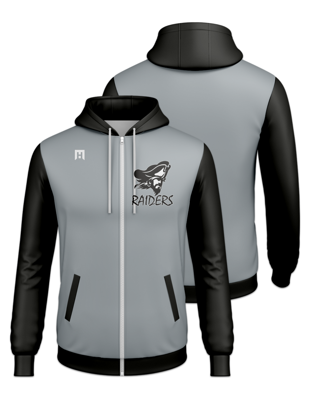 Rendered product preview, stack
