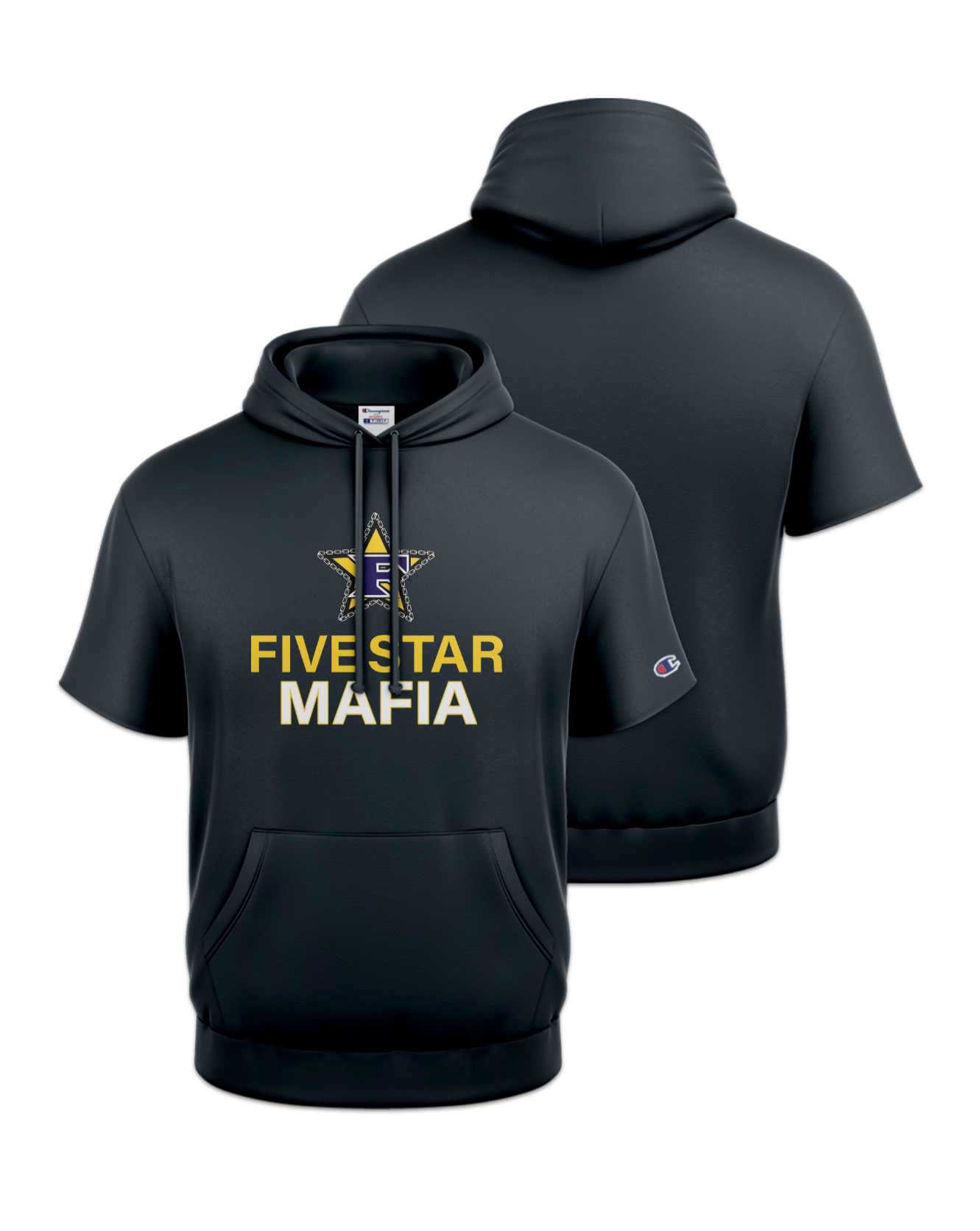 Rendered product preview, stack