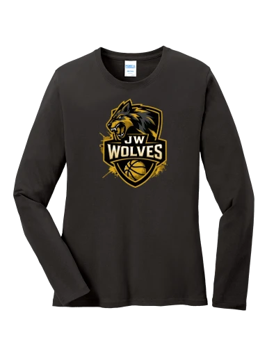Women's Long Sleeve Core Cotton Tee preview, front