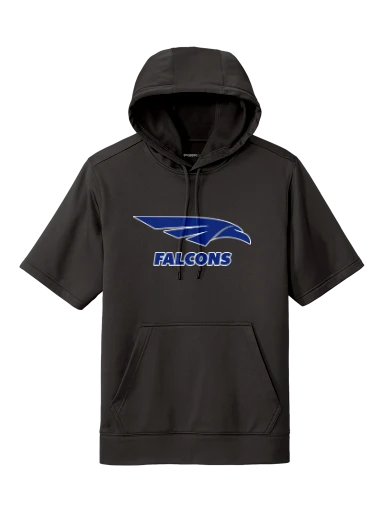 Sport-Wick Fleece Short Sleeve Hooded Pullover preview, front