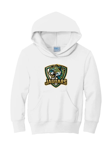 GVYF Jaguars Youth Core Fleece Pullover Hooded Sweatshirt preview, front