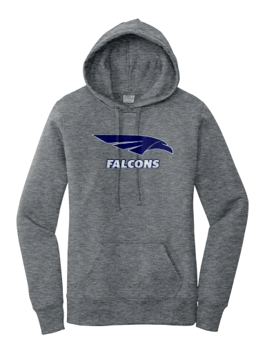 GVYF Falcons Women's Core Fleece Pullover Hooded Sweatshirt preview, front