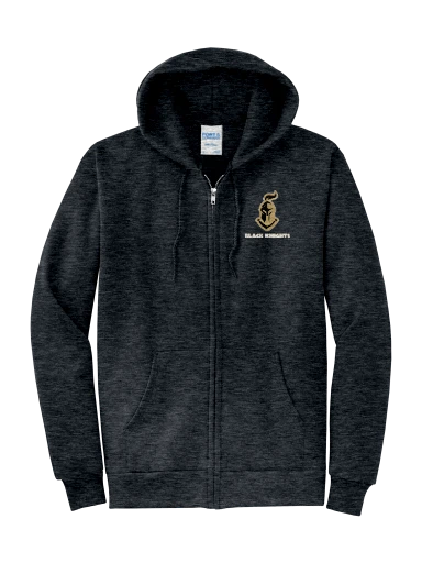 GVYF Black Knights Core Fleece Full-Zip Hooded Sweatshirt preview, front