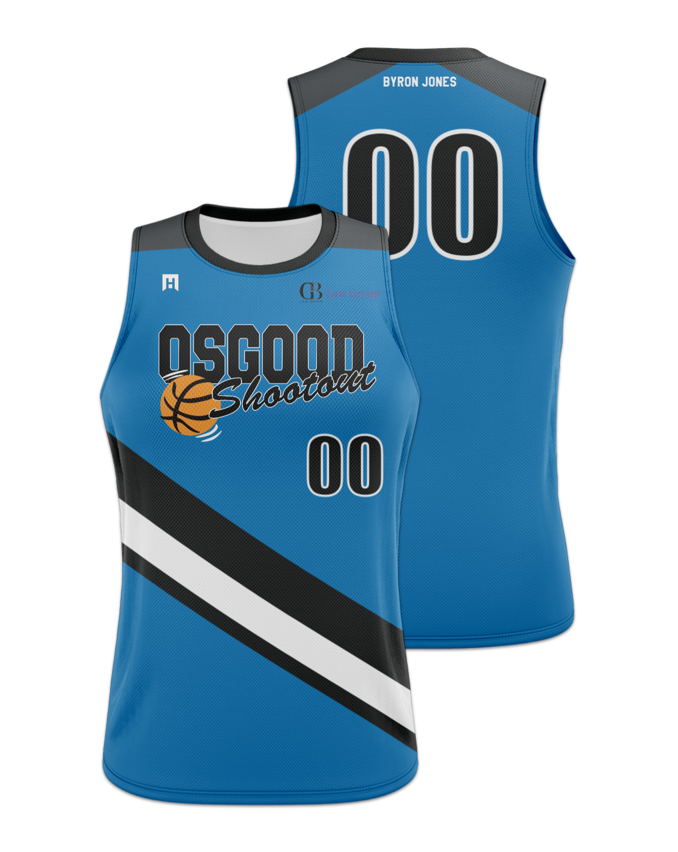 Rendered product preview, stack