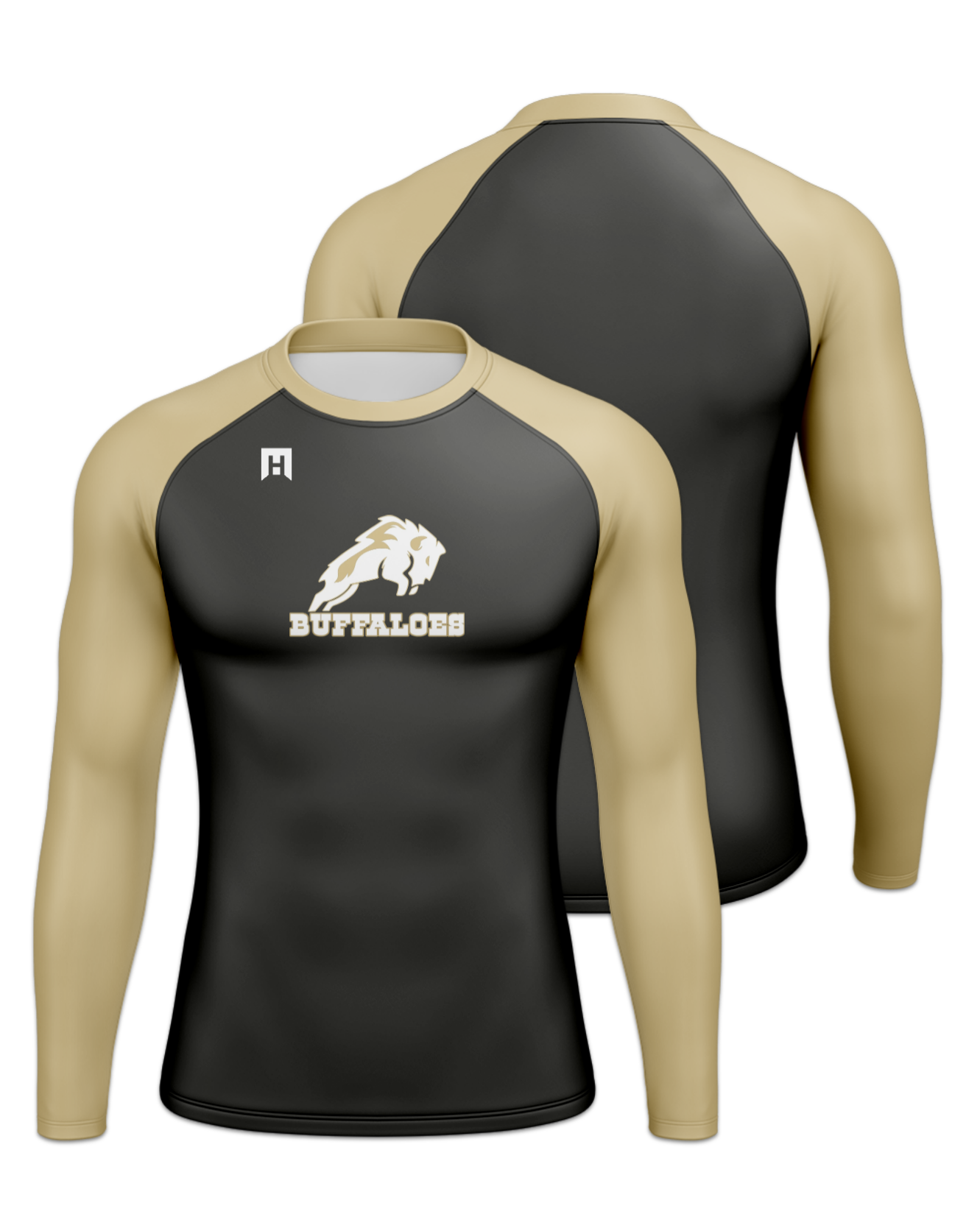 Rendered product preview, stack