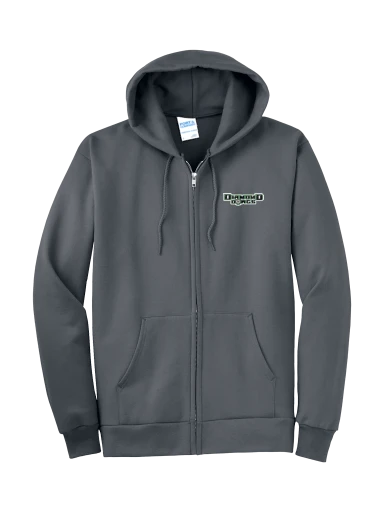 Port & Co Tall Essential Fleece Full-Zip Hooded Sweatshirt preview, front