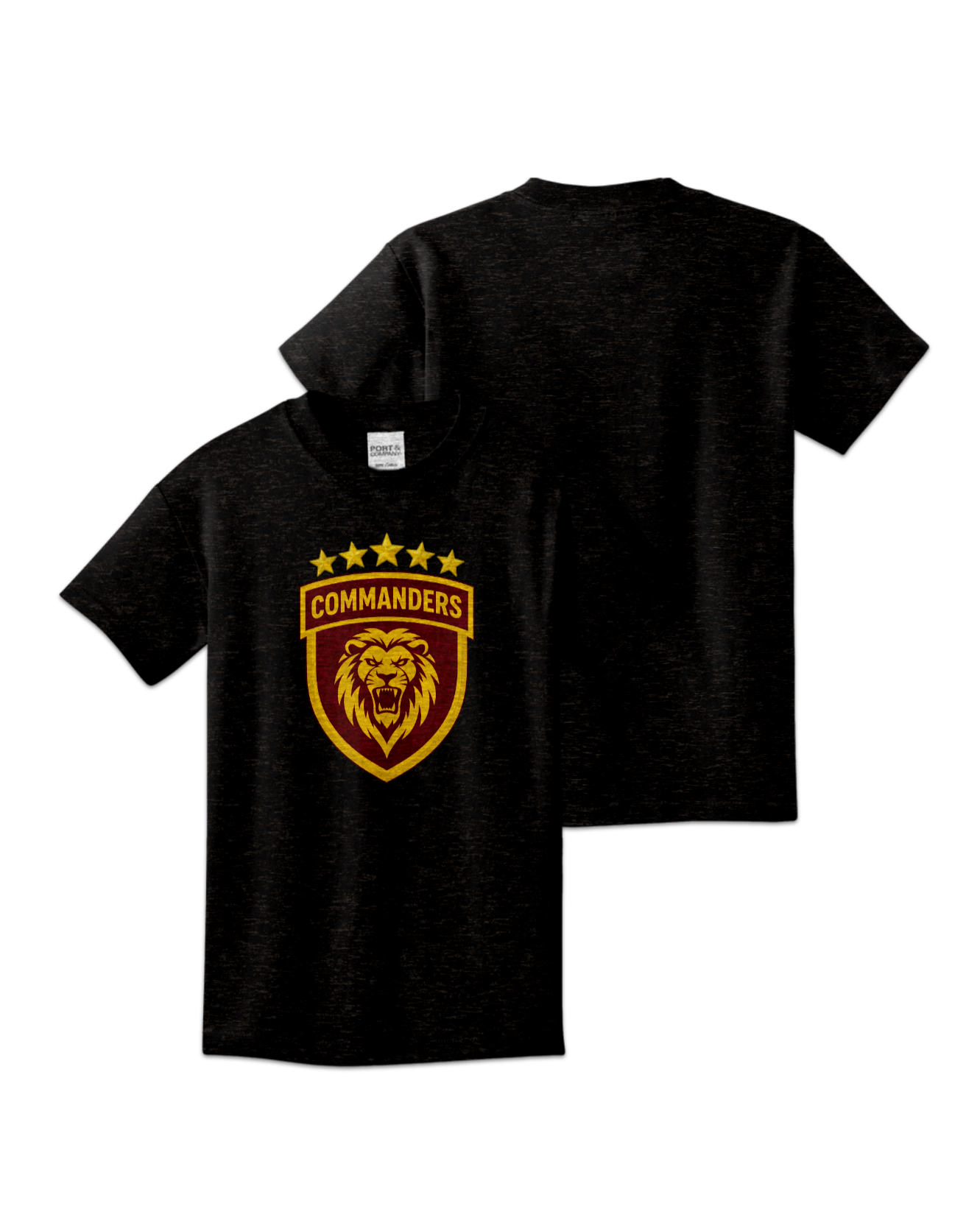 Rendered product preview, stack