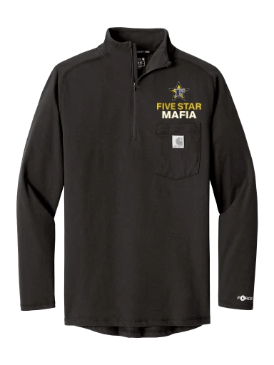 Carhartt Force 1/4-Zip Long Sleeve T-Shirt preview, front