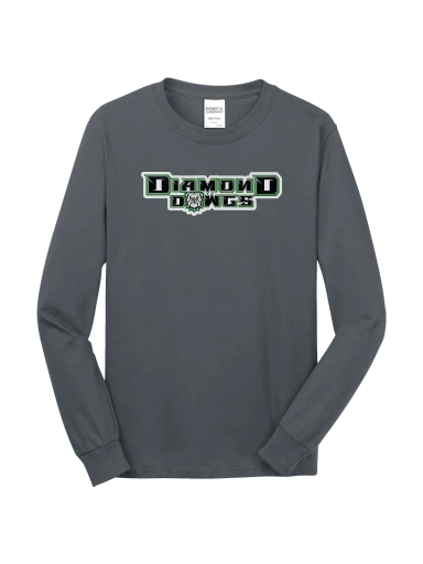 Port & Co Long Sleeve Core Cotton Tee preview, front