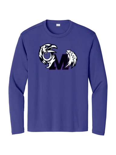 GVYF Ravens Long Sleeve PosiCharge Competitor Tee preview, front