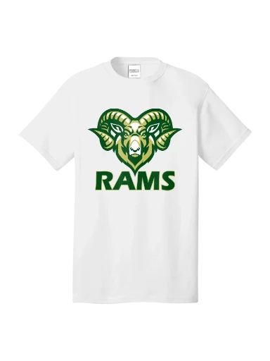 GVYF Rams Core Cotton Tee preview, front