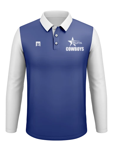 Men's Long Sleeve Polo preview, front