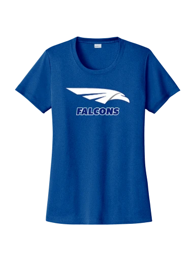GVYF Falcons Women's PosiCharge Competitor Tee preview, front