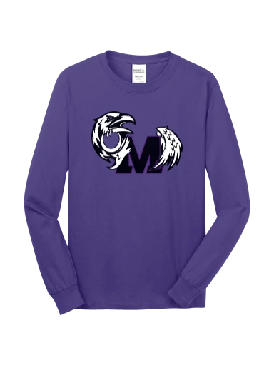 GVYF Ravens Long Sleeve Core Cotton Tee preview, front