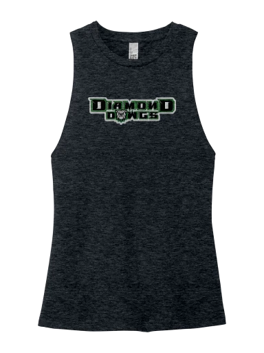 District Women's Perfect Tri Muscle Tank preview, front