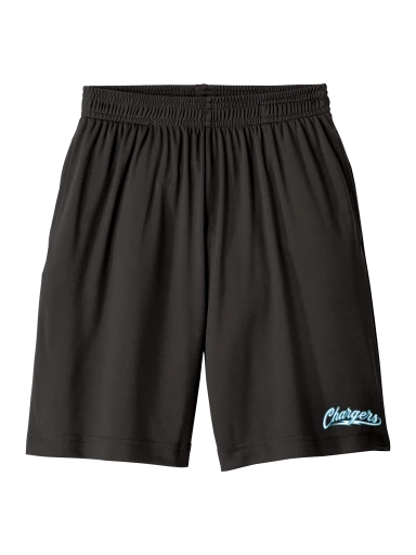 GVYF Chargers PosiCharge Competitor Pocketed Short preview, front