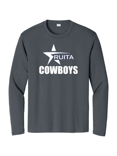 GVYF Cowboys Long Sleeve PosiCharge Competitor Tee preview, front