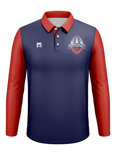 Men's Long Sleeve Polo preview, front
