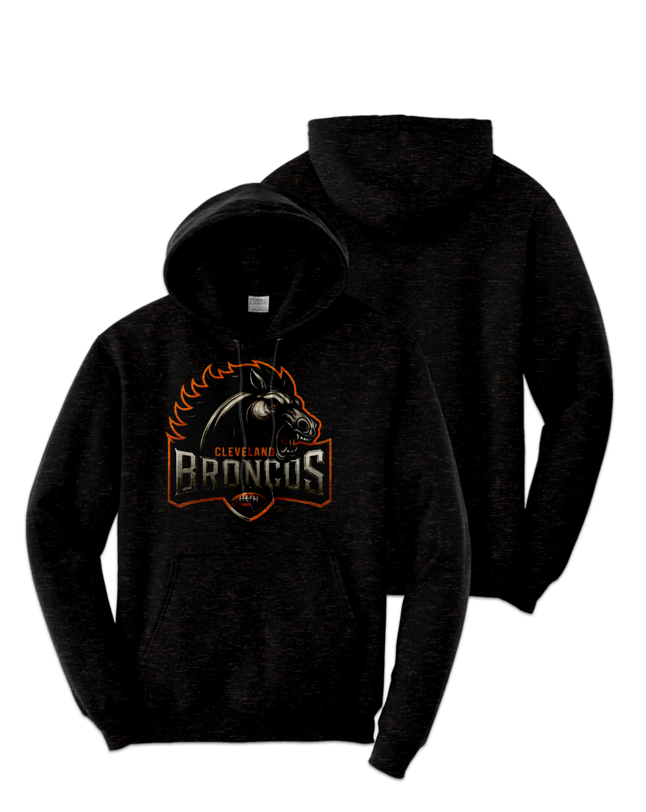 Rendered product preview, stack