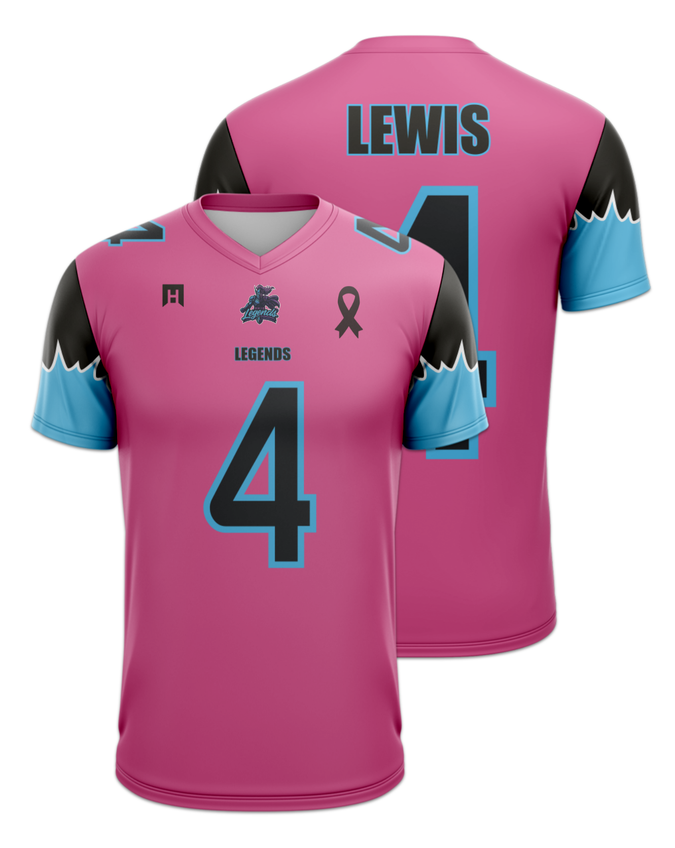 Rendered product preview, stack