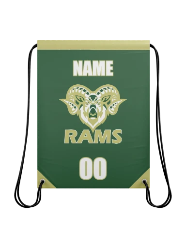 Personalized Drawstring Bag - 17.5"x23" preview, front