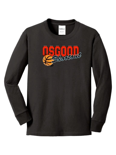 Youth Long Sleeve Core Cotton Tee preview, front