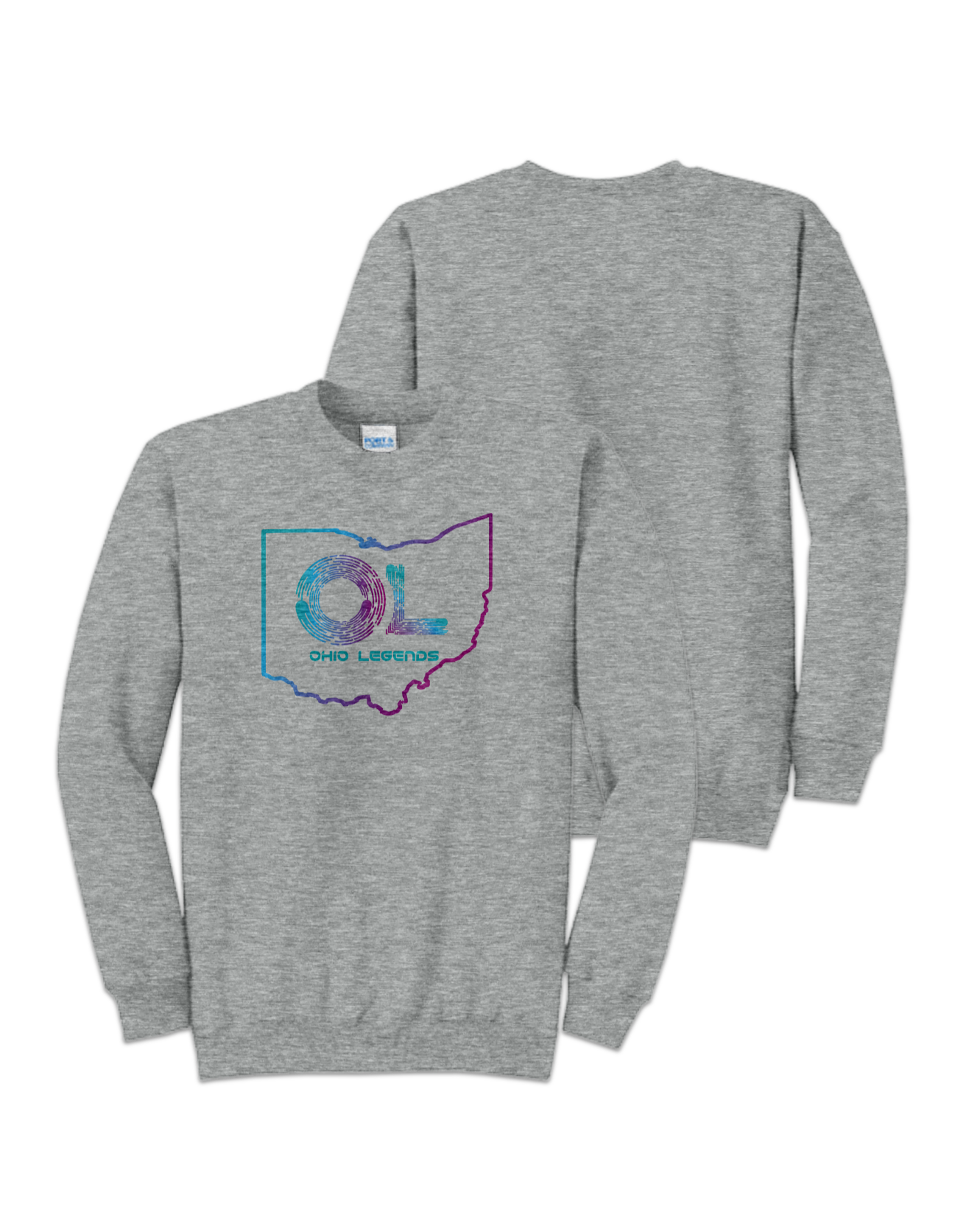 Rendered product preview, stack