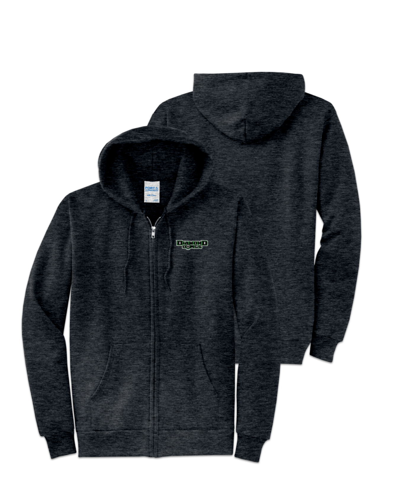 Rendered product preview, stack