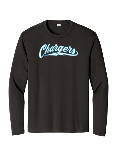 GVYF Chargers Long Sleeve PosiCharge Competitor Tee preview, front