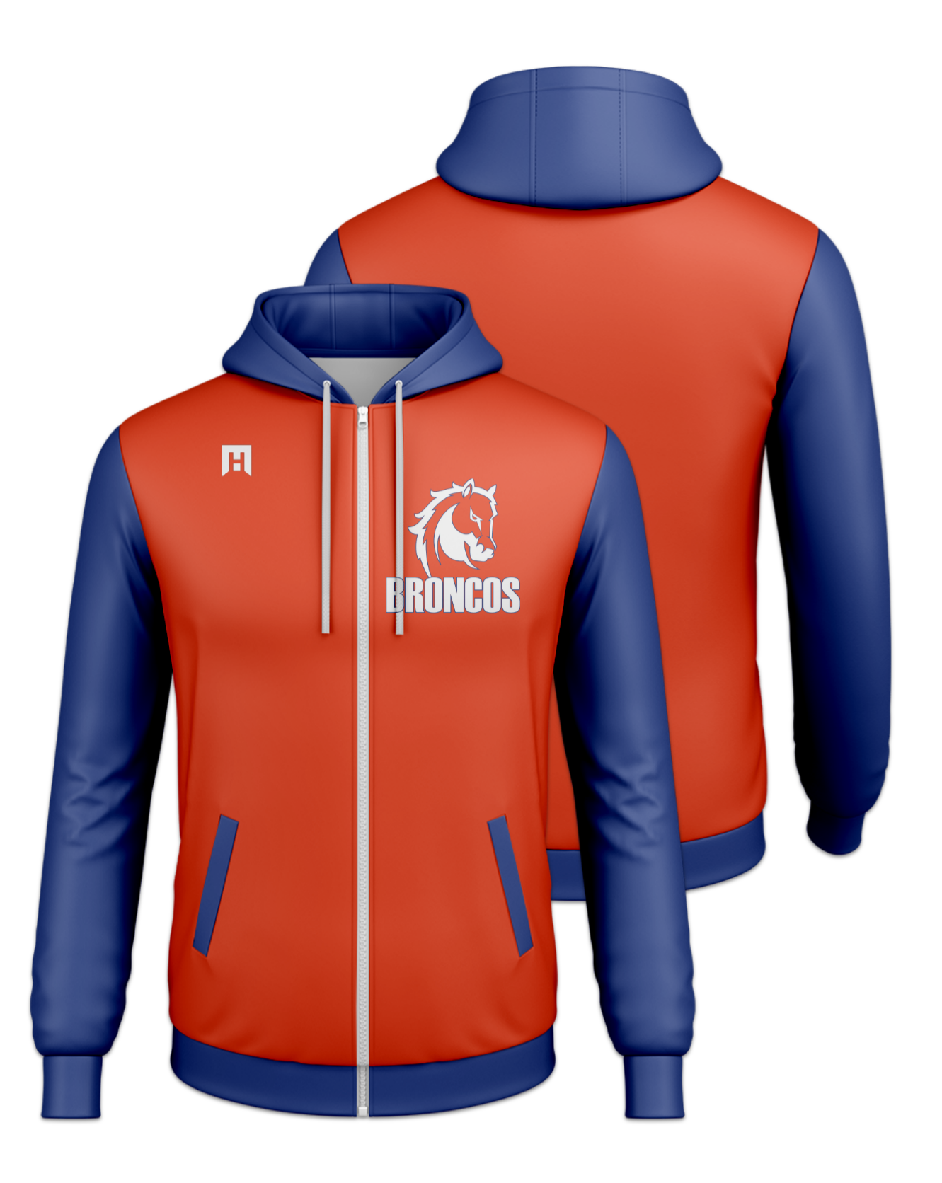 Rendered product preview, stack