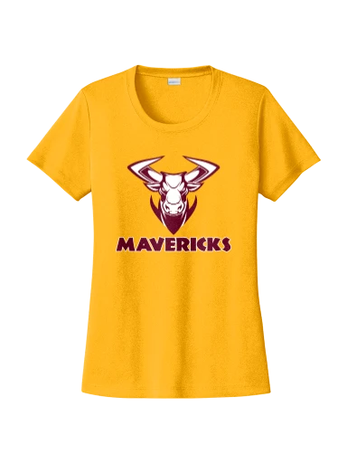 GVYF Mavericks Women's PosiCharge Competitor Tee preview, front