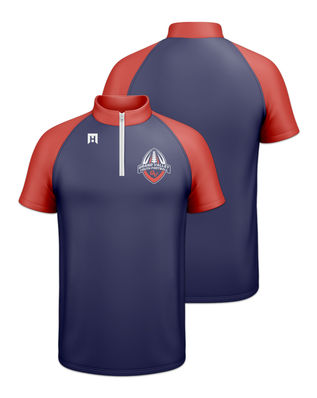 Rendered product preview, stack
